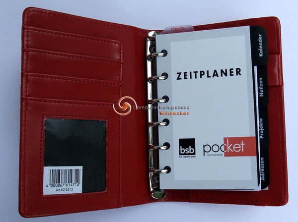 Timeplaner 2022 Pocket Fashion Pink mit Punkte Einlagen ca. 7,8x12cm